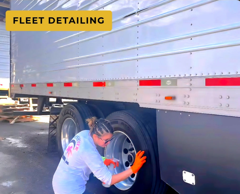 Semi Trailer — Wheel Detail